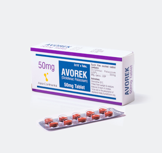 AVOREK (DICLOFENAC POTASSIUM)