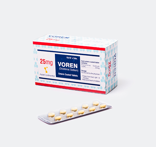 VOREN (DICLOFENAC SODIUM)